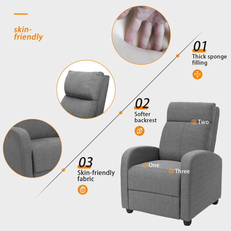 Massage chair 2025 ebern designs fabric